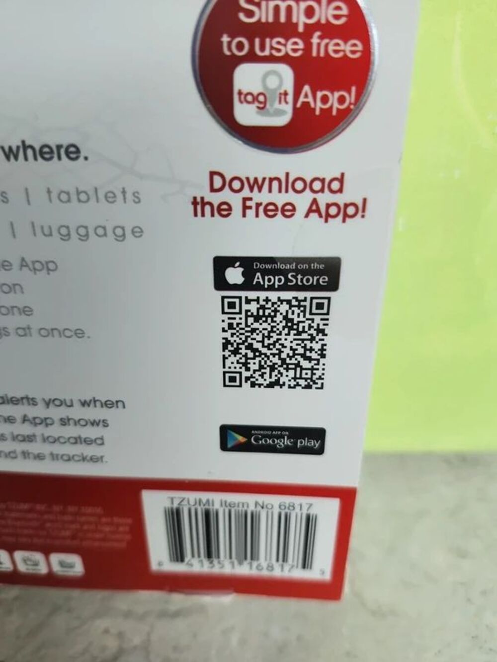Tag-it app activated  tracking system - Picture 4 of 4